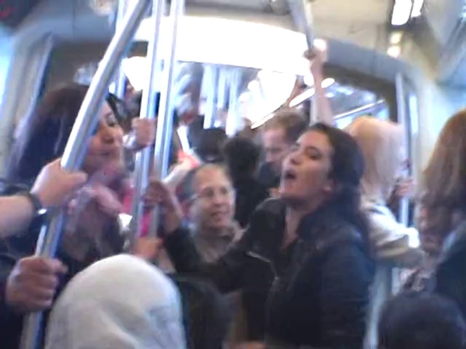 Retour en métro