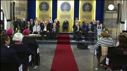 Van Rompuy recibe el premio Carlomagno 2014