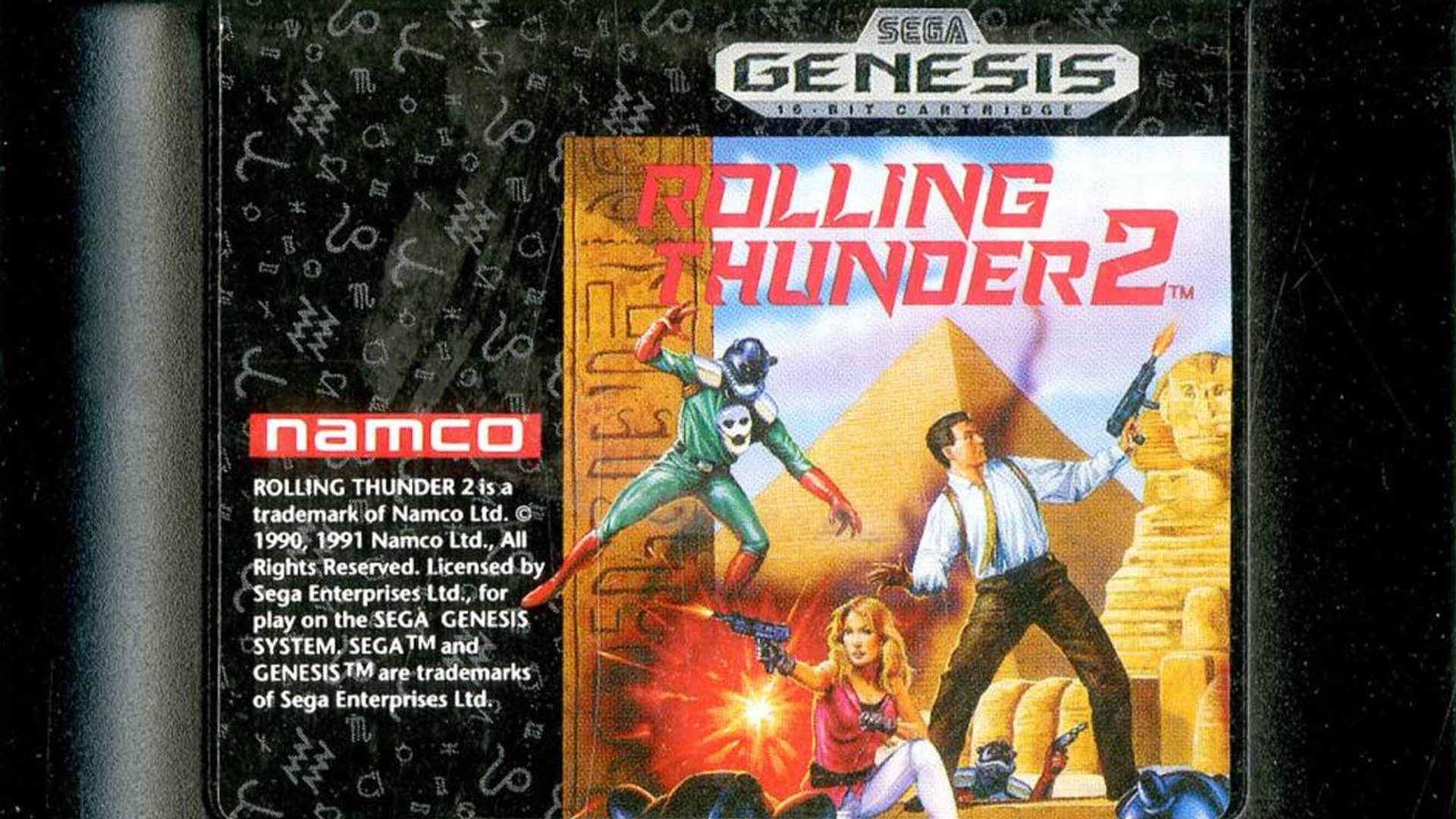Classic Game Room - ROLLING THUNDER 2 review for Sega Genesis - video  Dailymotion