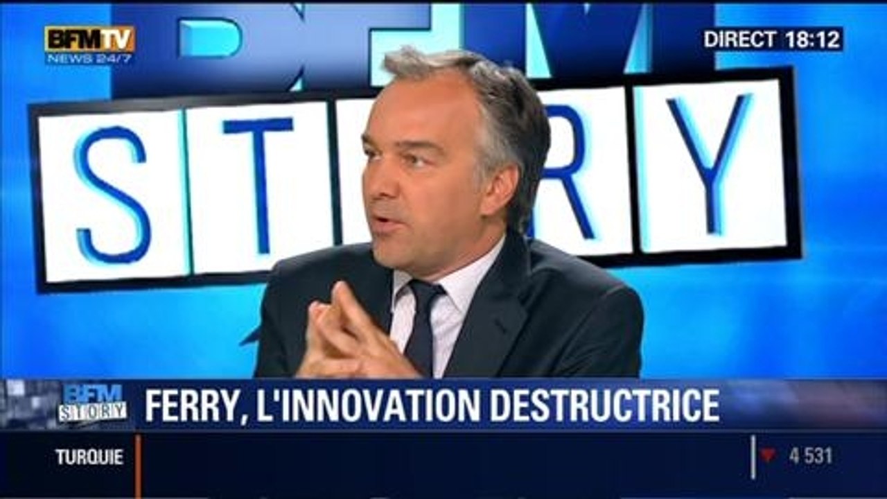 BFM Story: "L’innovation est absolument vitale, mais il faut prendre en compte les intérêts qu'elle suscite", Luc Ferry – 29/05