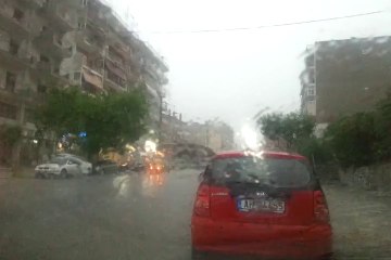 Χαλαζόπτωση στις Σέρρες