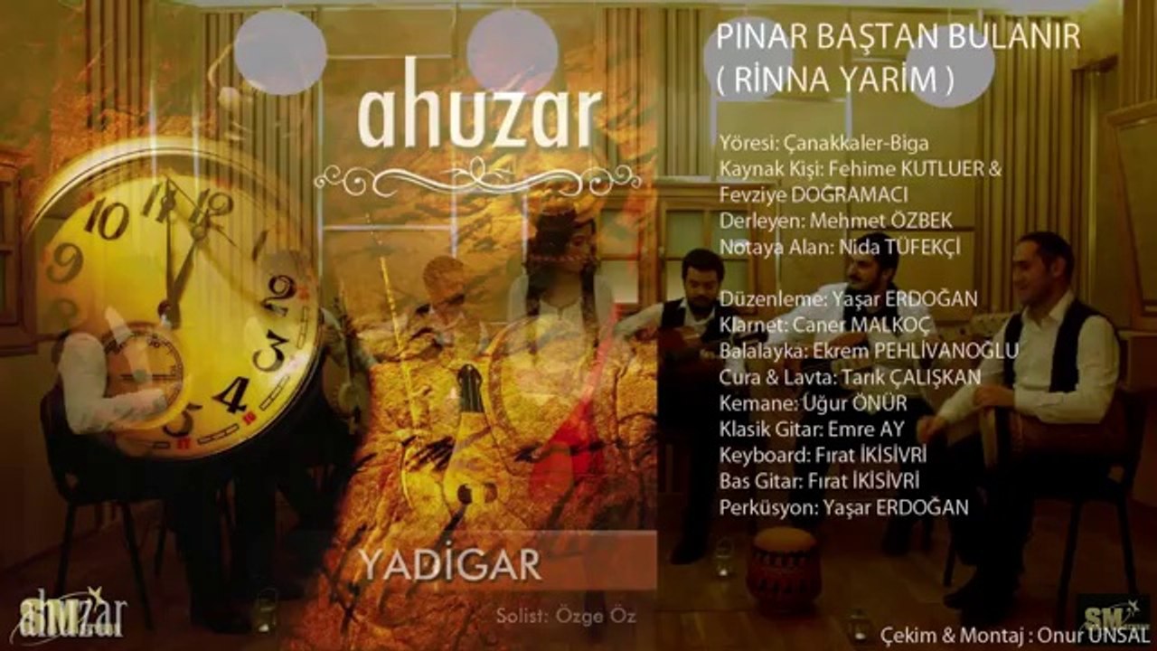 Pınar Baştan Bulanır ( Rinna Yarim ) (Ahuzar)