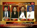 Fight between Naz Baloch (PTI) and Zaeem Qadri (PMLN) in a Live Show