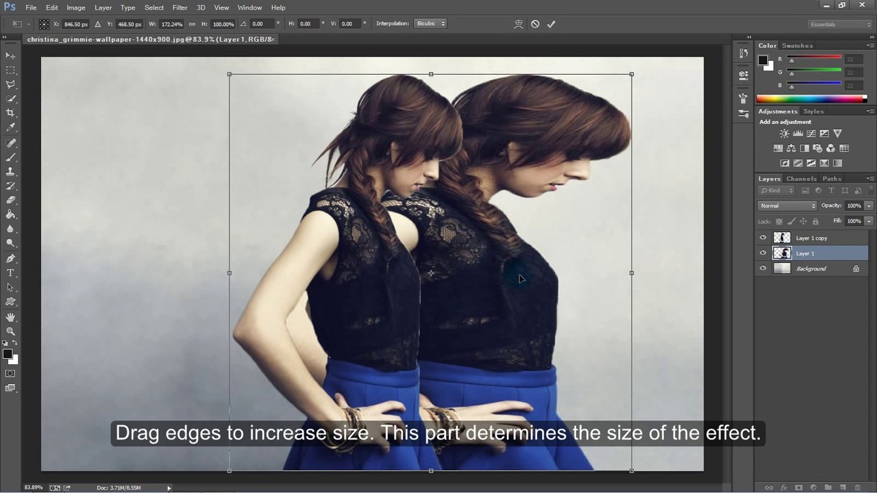 Pixel Explosion Effect  Photoshop Tutorial