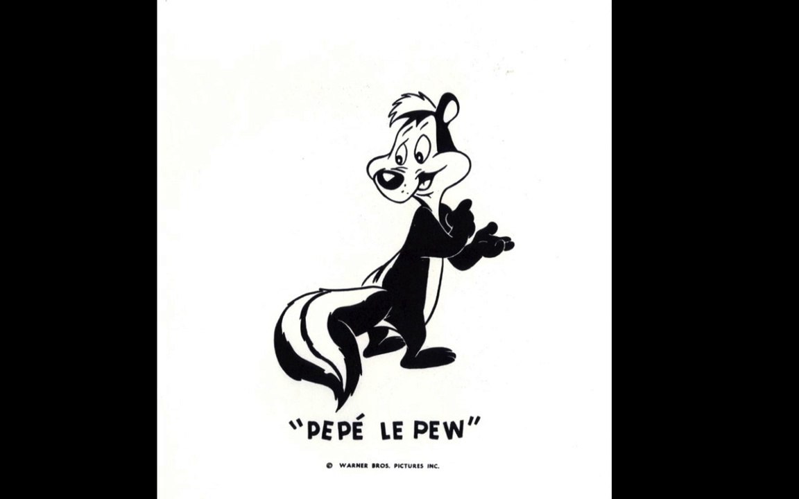 Pepé Le Pew, Mel Blanc's french accent