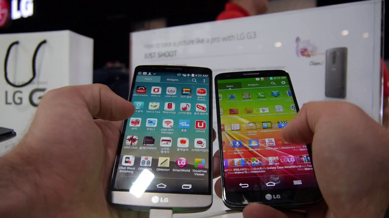 LG G3 vs. LG G2 im Vergleich [Deutsch]