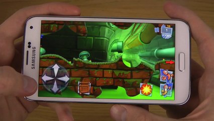 Worms 3 Samsung Galaxy S5 HD Gameplay Trailer