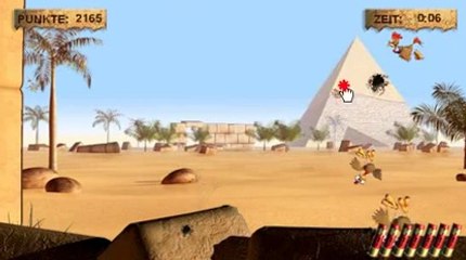 Moorhuhn online spielen (Gameduell) 2.335 von skillgaming.de