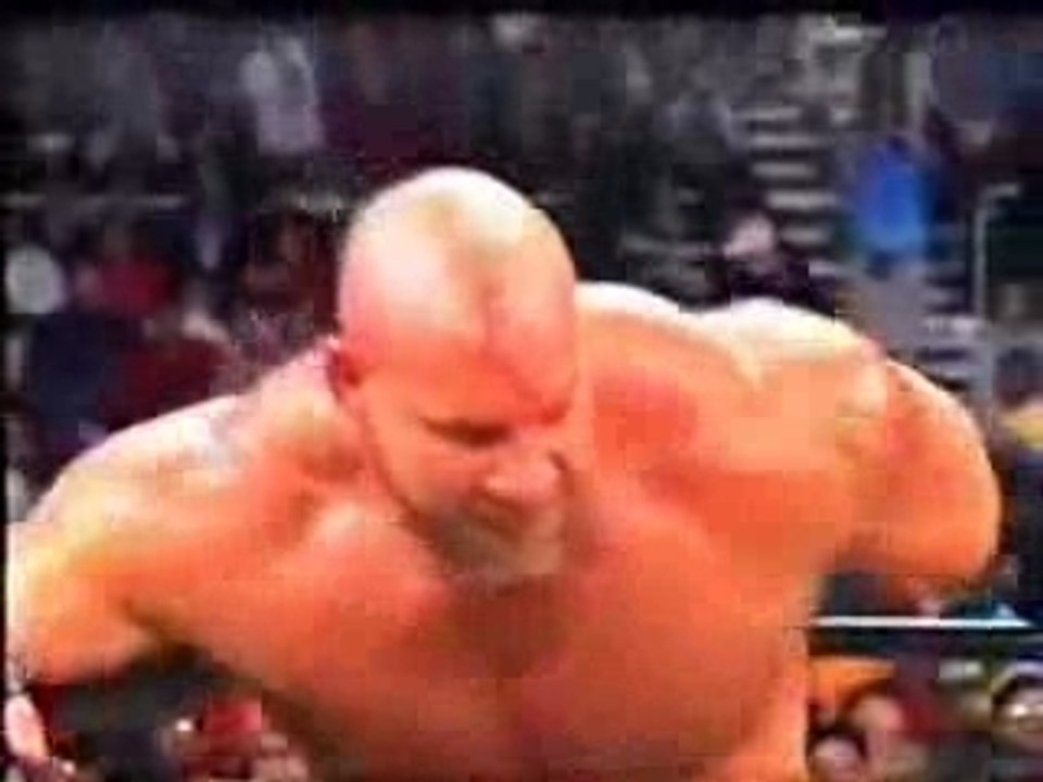 Wwe-Wcw -  (Goldberg spear Bret Hart)