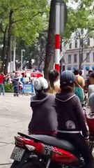 Diễn tập chưa cháy hoành tráng tại DIAMOND PLAZA