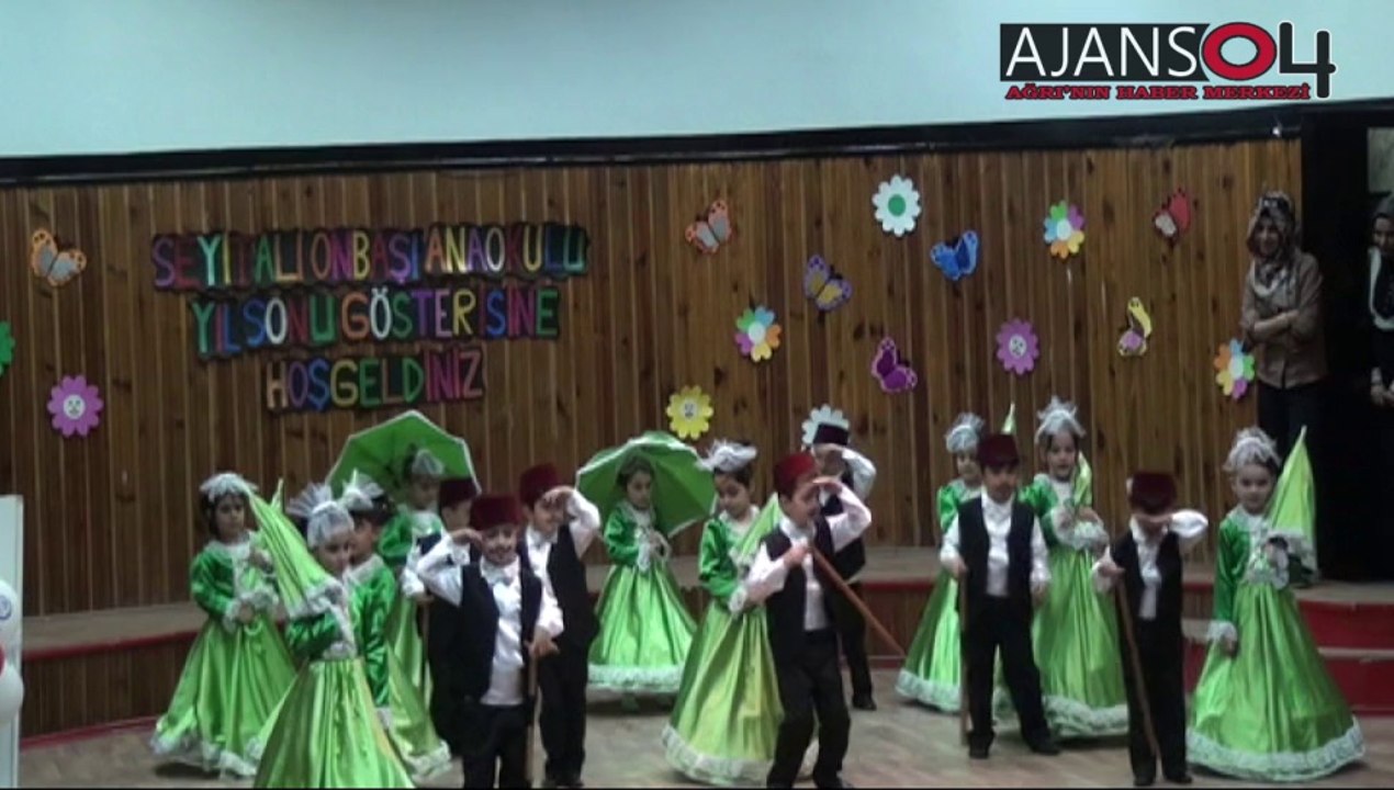 Seyit Ali Onbaşı Anaokulu Öğrencilerinden Yıl Sonu Gösterisi