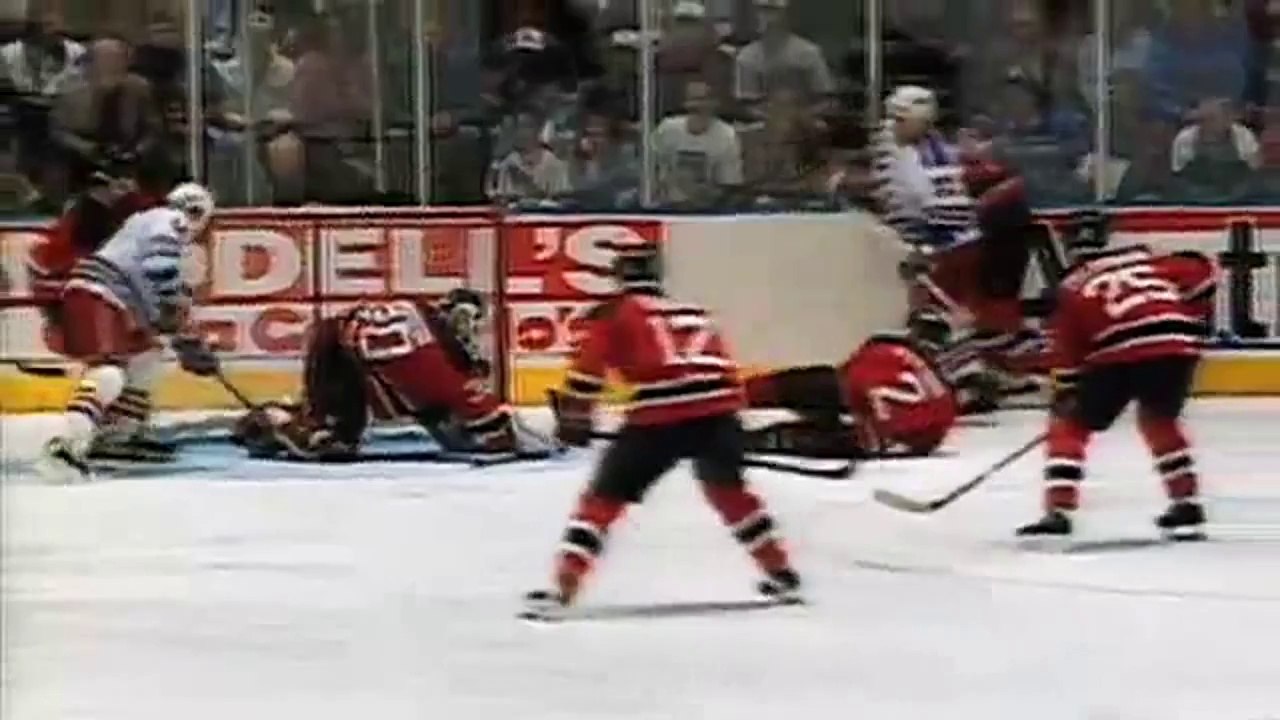 Devils-Rangers '94 - Matteau!