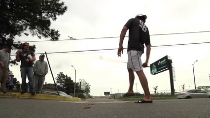 Sonny Milano stick trick  360 One hander