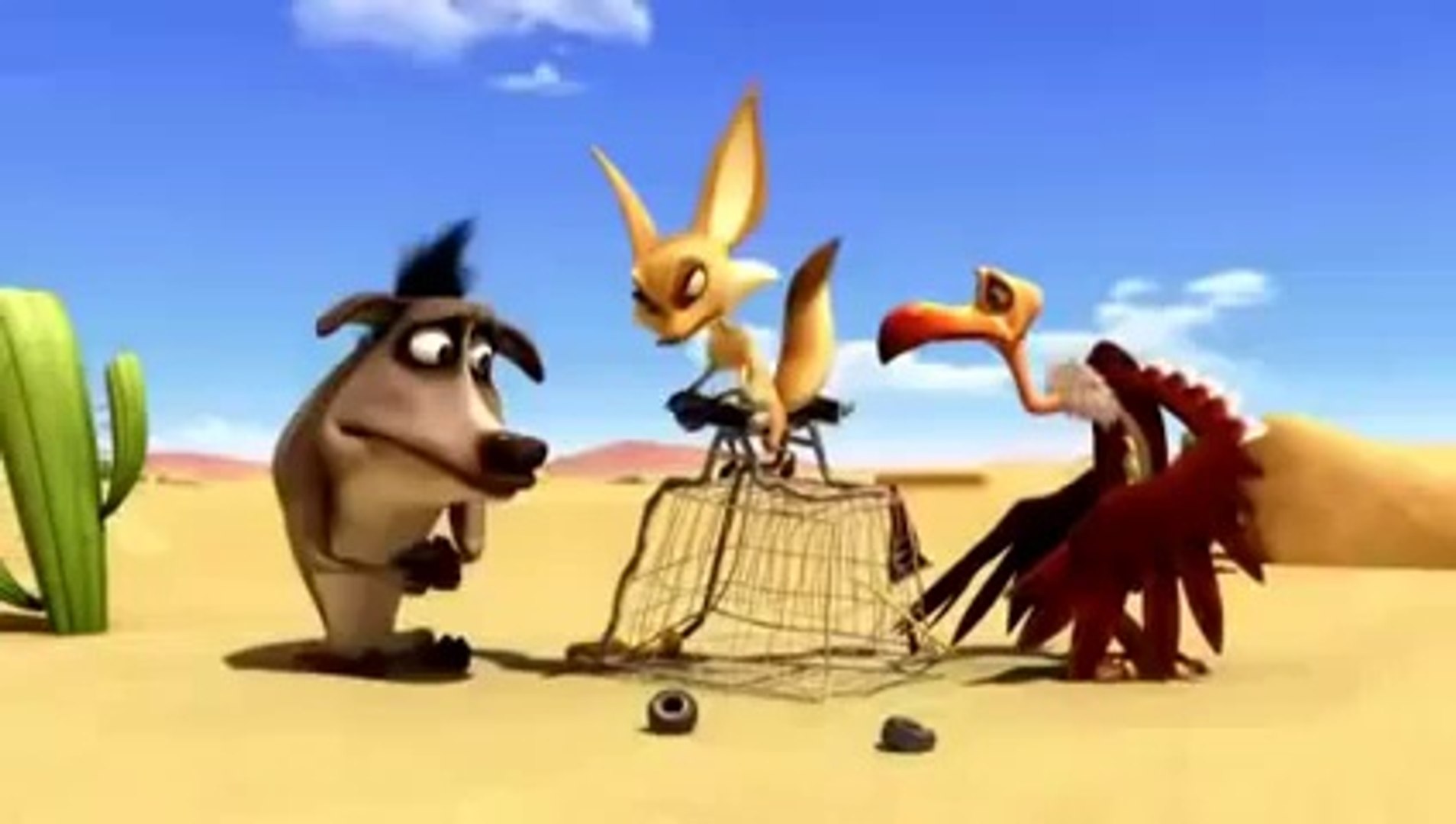 ⁣Best Cartoon  - Oscars - Courageous lizard