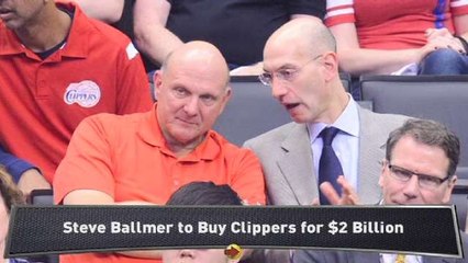 Ballmer to Buy Clippers for $2 Billion