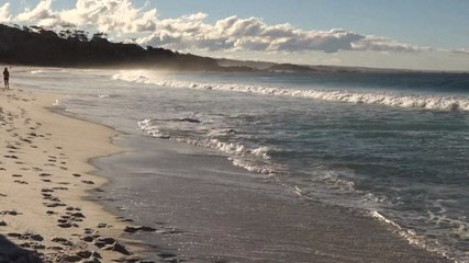 Australie-Tasmanie: Fin de journée sur Bay of Fires...