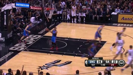 Boris Diaw SICK Spin Move vs Thunder - Game 5