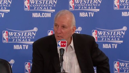 Gregg Popovich Postgame Interview After Game 5 vs OKC