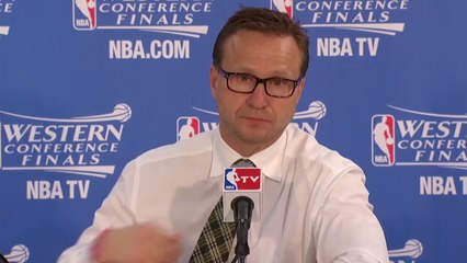 Scott Brooks Postgame Interview After Game 5 vs Spurs