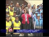 Alcaldesa Susana Villarán ofrece plazas de trabajo para fiscalizadores de tránsito