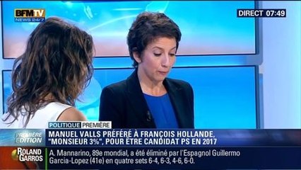 Descargar video: Politique Première:  Manuel Valls est plus populaire que François Hollande pour les présidentielles de 2017 – 30/05