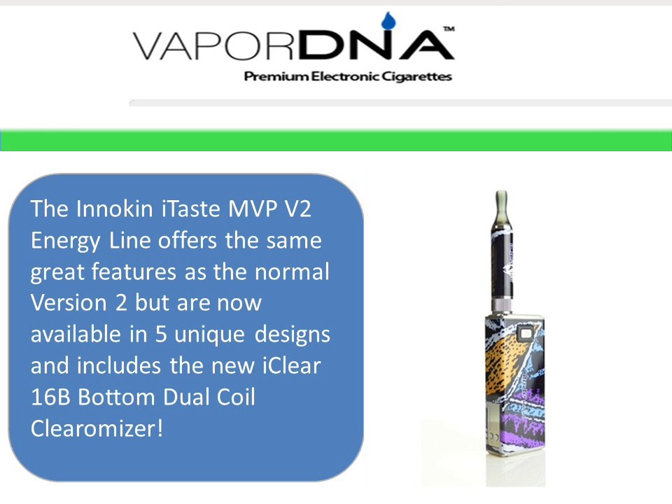 VaporDNA - 510 Drip Tip and E-Cigarette Kit