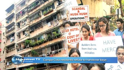 Campa Cola residents refuse to handover keys