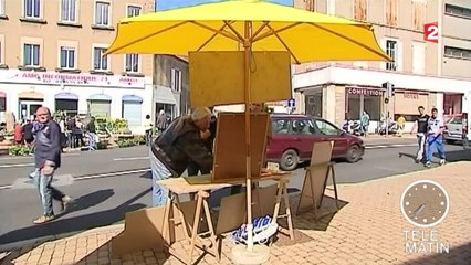 Au Creusot, un senior au chômage fait le marché pour retrouver du travail