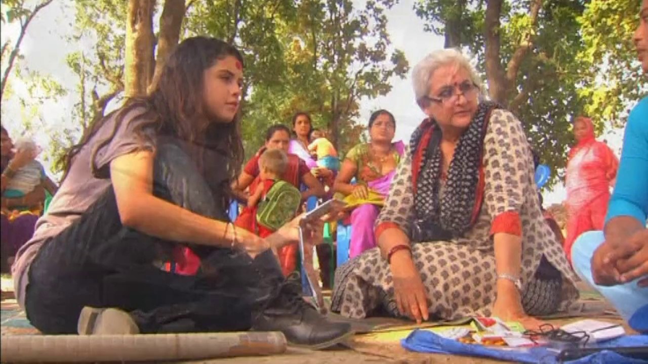 Selena Gomez visits Nepal on behalf of UNICEF