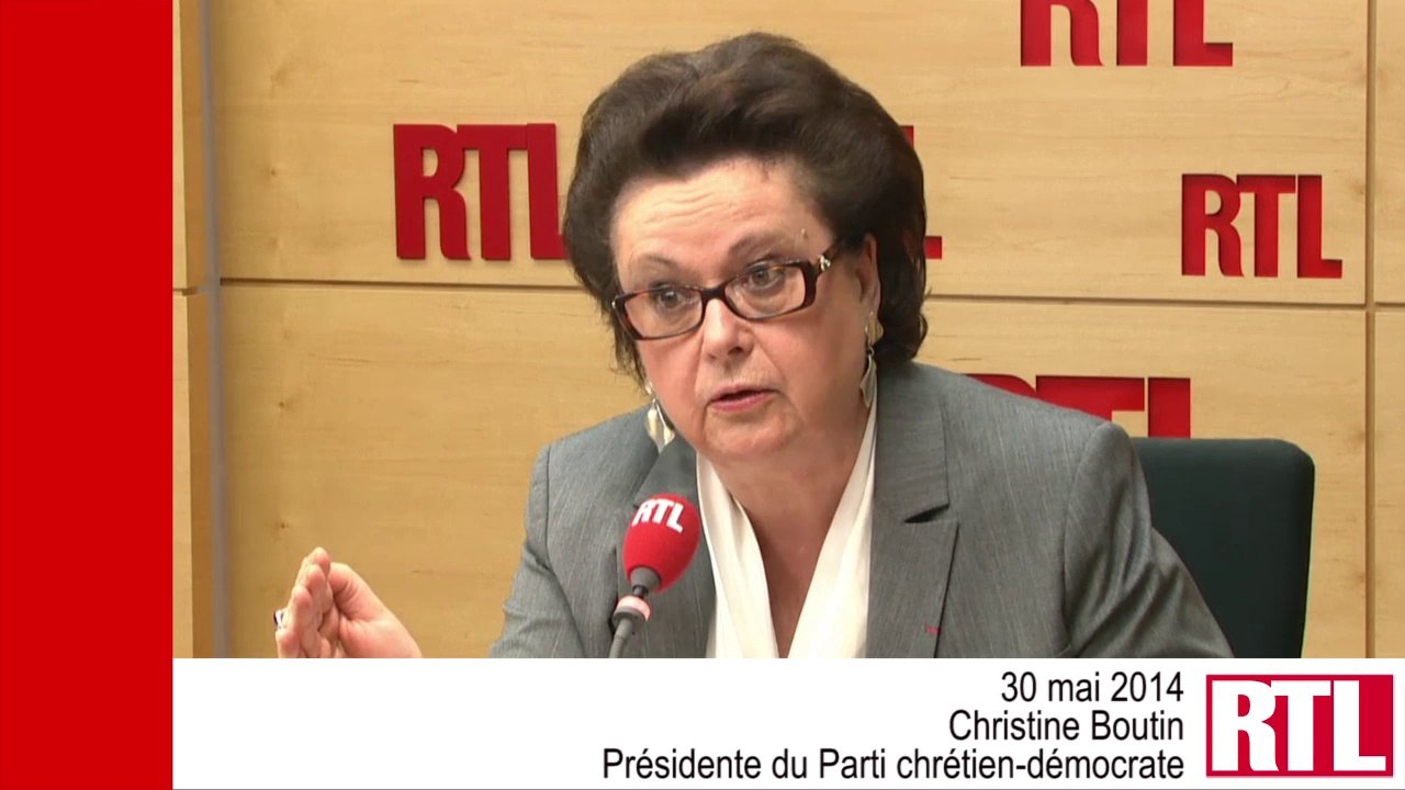 VIDÉO - "Le FN est un parti relativiste, un parti païen" dit Christine Boutin