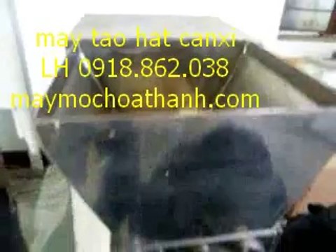 máy lắc tạo hạt thực phẩm, máy tạo hạt cốm canxi, máy trộn tạo hạt