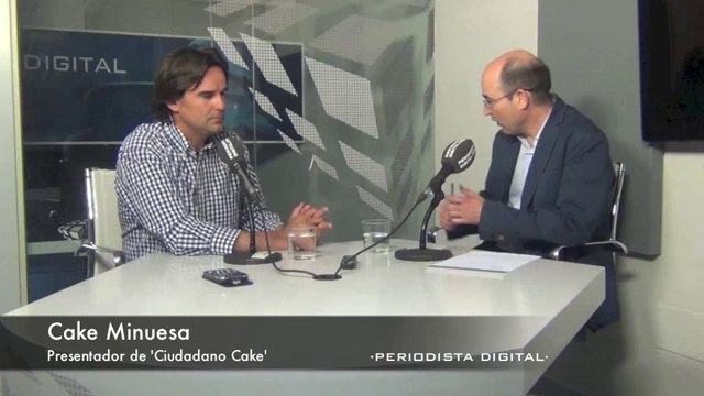 Cake Minuesa, presentador de 'Ciudadano Cake' (Telemadrid). 29-5-2014