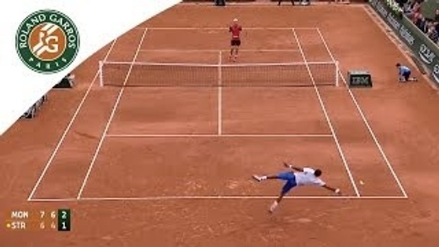 G. Monfils v. J.-L. Struff 2014 French Open Men's R2 Highlights