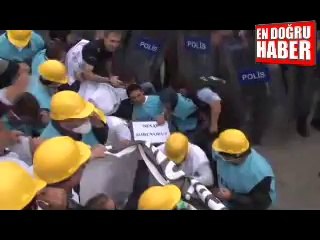 Eylem yapan maden işçilerine 15 gözaltı!..