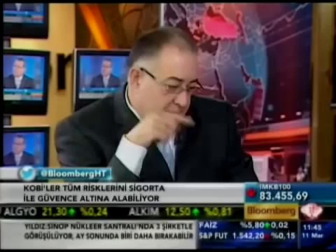 11 Mart 2013 tarihinde Bloomberg HT'de yayınlanan 'Bakış' programı konuğu Sn. Bülent Somuncu