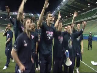 Champions - Le sacre sur le terrain et dans les vestiaires à Caen