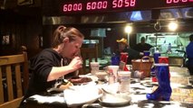 Competitive Eater Eats TWO 72 oz Steaks In Under Fifteen Minutes