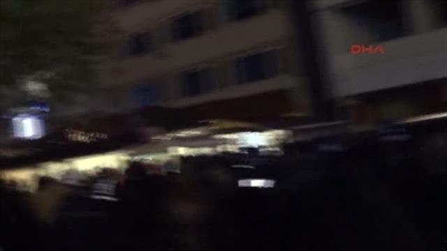 Çanakkale'de Kobani Protestosunda Arbede Çıktı