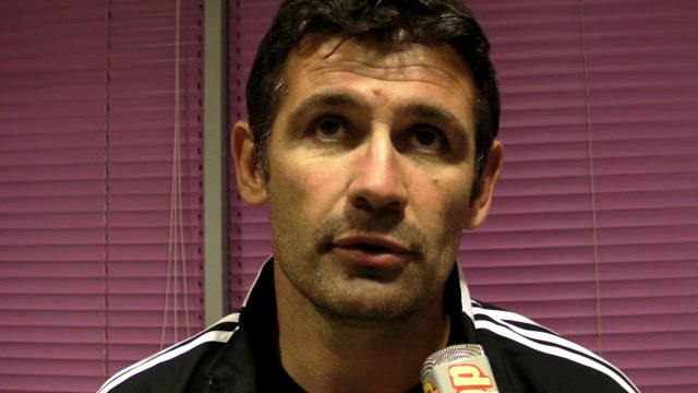 Rugby Fédérale 1 - Laurent Mignot après USB - La Seyne