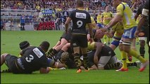 TOP14 - Clermont-La Rochelle: Essai Benjamin Kayser (CLE) - J9 - Saison 2014/2015