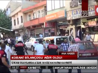 KOBANİ BİLANÇOSU AĞIR OLDU