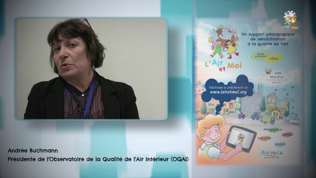 Andrée Buchmann Présidente de l'Observatoire de la Qualité de l'Air Intérieur (OQAI)