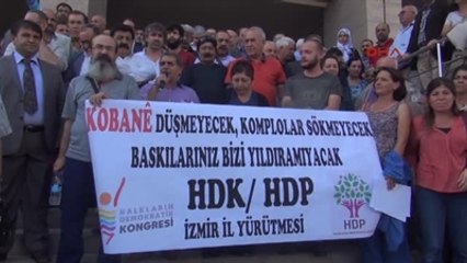 İzmir Partililerden Adliye Önünde Açıklama