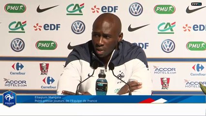 Eliaquim Mangala : point presse des Bleus (REPLAY)