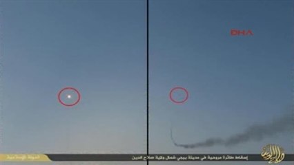 Işid, Düşürdüğü 2 Helikopterin Fotoğraflarını Yayınladı