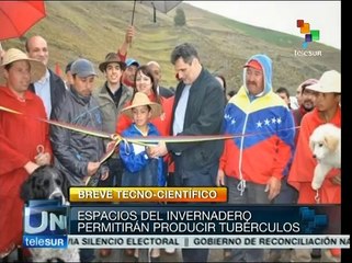 Venezuela: inauguran laboratorio biotecnológico para producir semillas