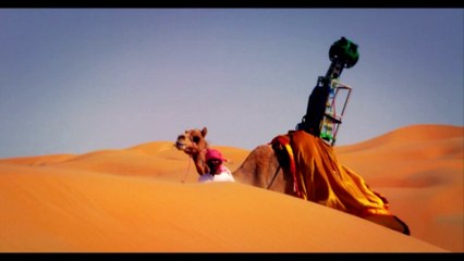 Google Maps photographie maintenant les déserts à dos de chameau
