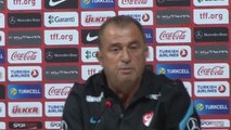 Türkiye Futbol Direktörü Fatih Terim Basın Toplantısı Düzenledi-3-