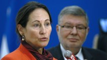 Ségolène Royal annonce la suspension 