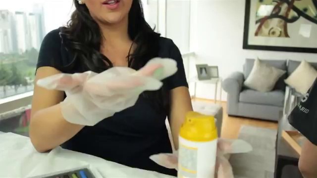 Mechas de colores temporales para el pelo - Cómo hacer mechas de colores en el cabello